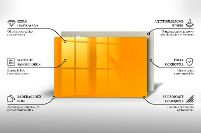 Base para velas de cemitério Cor amarelo escuro