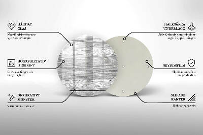 Base para velas de cemitério redondas Tábuas de madeira velhas