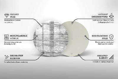 Base para velas de cemitério redondas Tábuas de madeira velhas