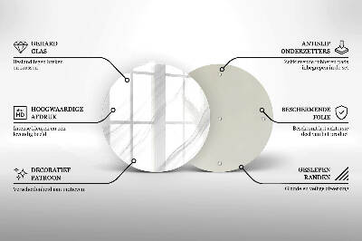 Base para velas de cemitério redondas Mármore delicado