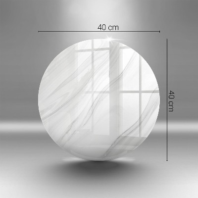 Base para velas de cemitério redondas Mármore delicado