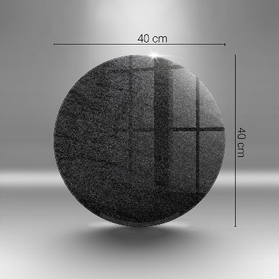 Base para velas de cemitério redondas Textura de pedra