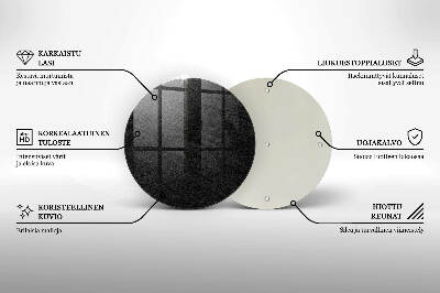 Base para velas de cemitério redondas textura da rocha