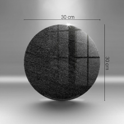 Base para velas de cemitério redondas textura da rocha