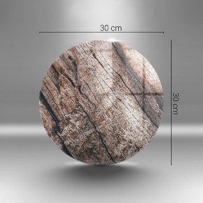 Base para velas de cemitério redondas Estrutura de madeira