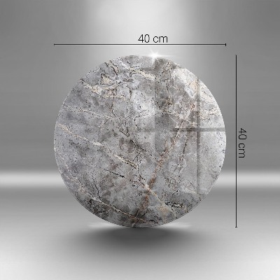 Base para velas de cemitério redondas Textura de pedra