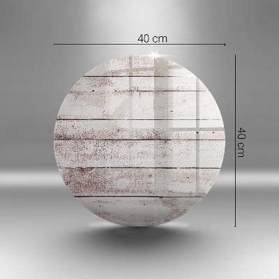 Base para velas de cemitério redondas Tábuas de madeira velhas