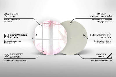 Base para velas de cemitério redondas Fundo de rosas delicadas