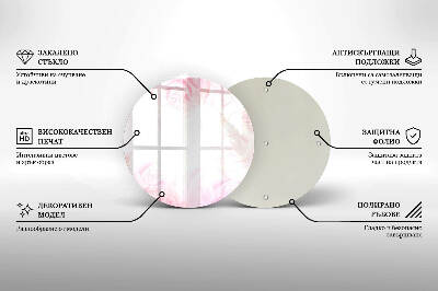 Base para velas de cemitério redondas Fundo de rosas delicadas