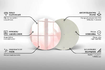 Base para velas de cemitério redondas Fundo de rosas pastel