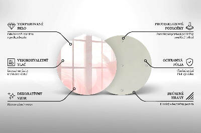 Base para velas de cemitério redondas Fundo de rosas pastel