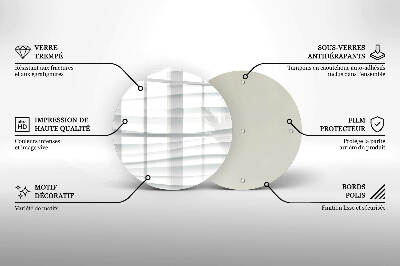 Base para velas de cemitério redondas Estrutura moderna