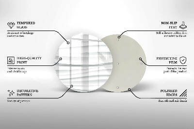 Base para velas de cemitério redondas Estrutura moderna