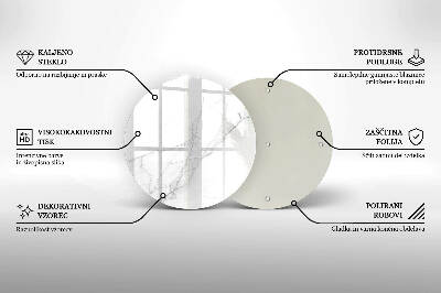 Base para velas de cemitério redondas Fundo de pedra de mármore