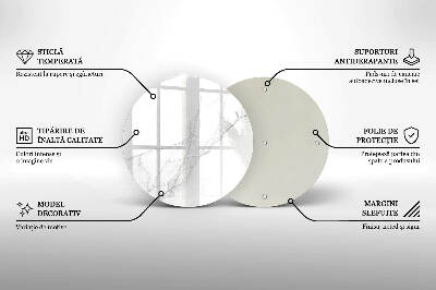 Base para velas de cemitério redondas Fundo de pedra de mármore