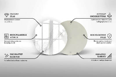Base para velas de cemitério redondas Fundo de pedra de mármore