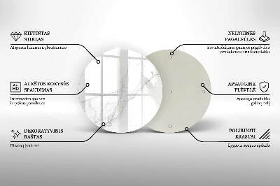 Base para velas de cemitério redondas Fundo de pedra de mármore