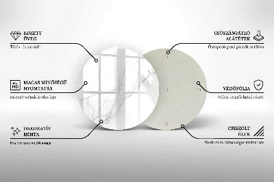 Base para velas de cemitério redondas Fundo de pedra de mármore