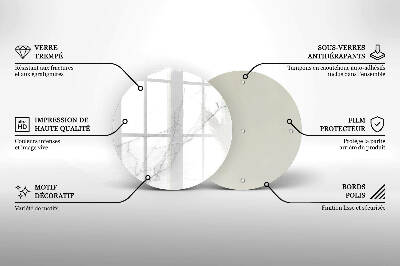 Base para velas de cemitério redondas Fundo de pedra de mármore