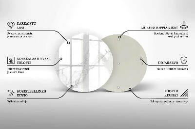 Base para velas de cemitério redondas Fundo de pedra de mármore
