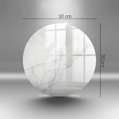 Base para velas de cemitério redondas Fundo de pedra de mármore