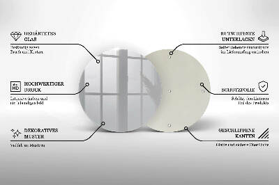 Base para velas de cemitério redondas Cor cinza