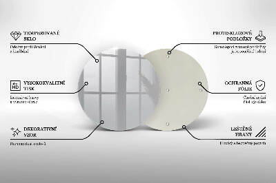 Base para velas de cemitério redondas Cor cinza