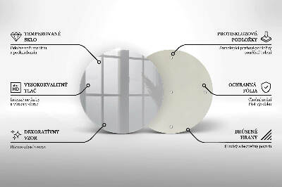 Base para velas de cemitério redondas Cor cinza