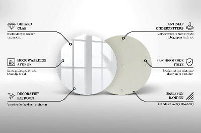 Base para velas de cemitério redondas Cor branca