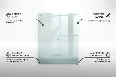 Base de vidro para velas de cemitério retangular transparente
