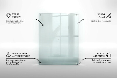 Base de vidro para velas de cemitério retangular transparente