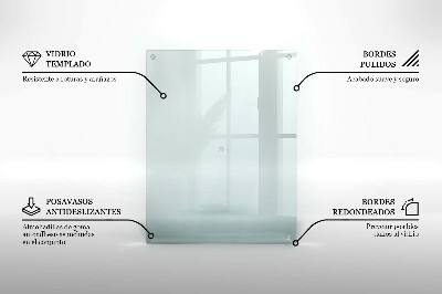 Base de vidro para velas de cemitério retangular transparente
