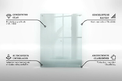 Base de vidro para velas de cemitério retangular transparente