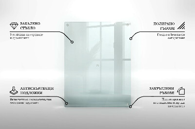 Base de vidro para velas de cemitério retangular transparente