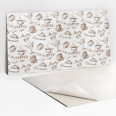 Revestimento decorativo PVC Tema café