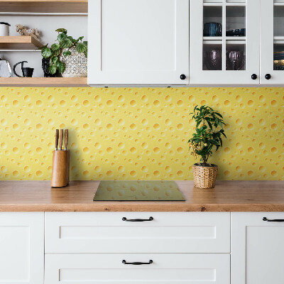 Revestimento decorativo PVC Queijo amarelo com buracos