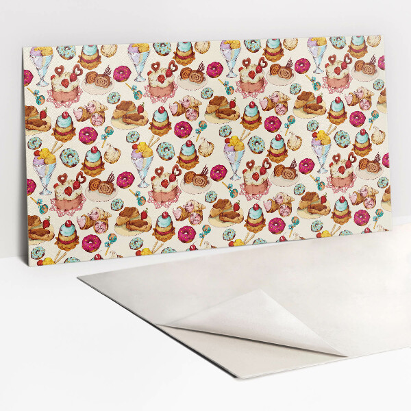 Revestimento decorativo PVC Doces coloridos