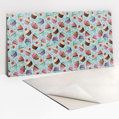 Revestimento de parede Cupcakes coloridos