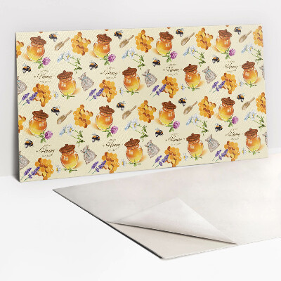 Revestimento de parede Favo de mel e jarra