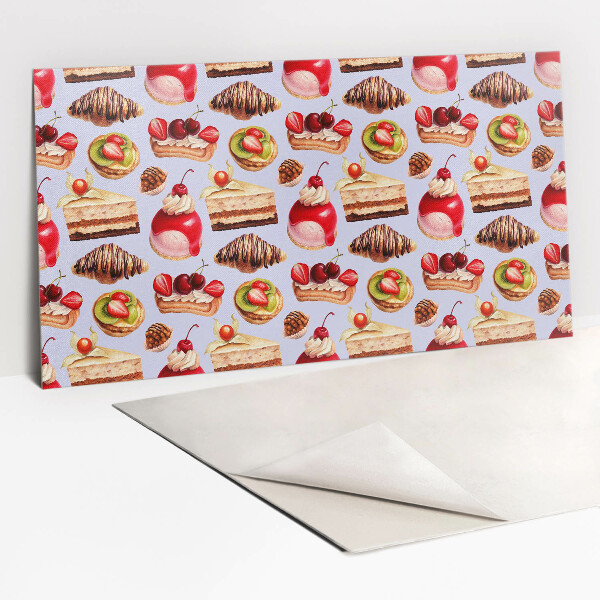 Revestimento decorativo PVC Sobremesa de desenho animado