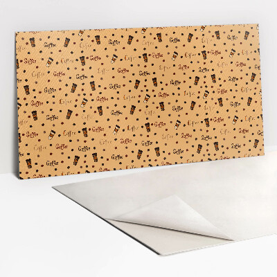 Revestimento de parede Café de desenho animado