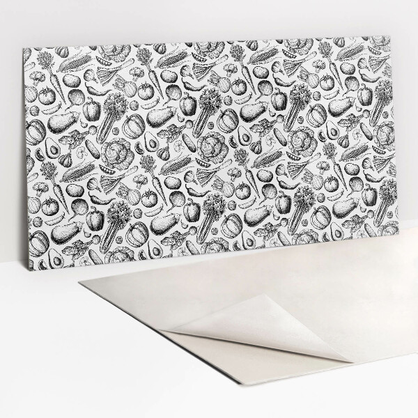 Revestimento decorativo PVC Vegetais de desenho animado