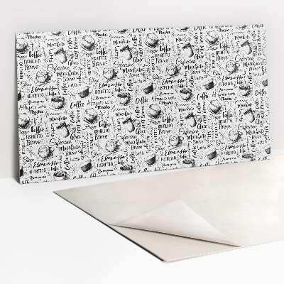 Revestimento decorativo PVC Tema café