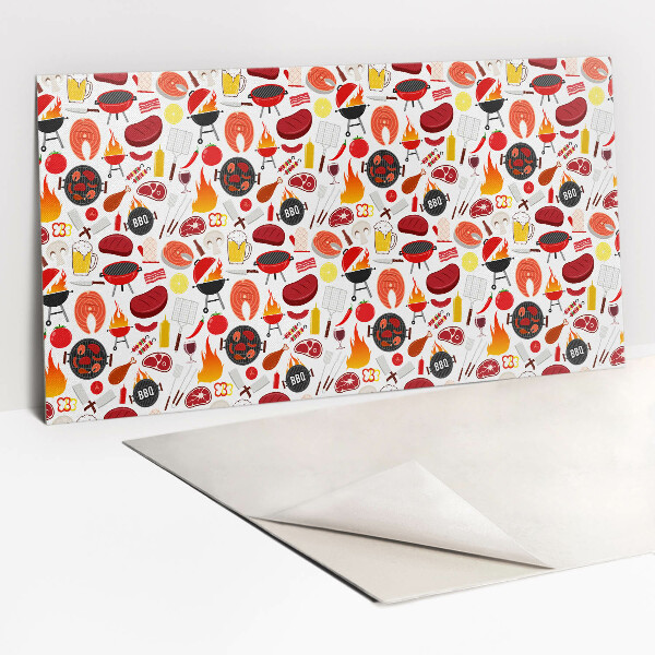 Revestimento decorativo PVC Grelha de desenho animado