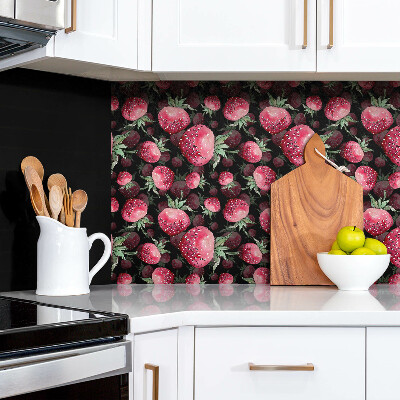 Revestimento decorativo PVC Morangos de desenho animado