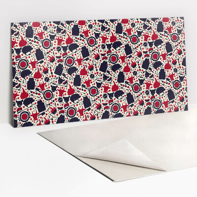 Revestimento de parede Grelha de desenho animado