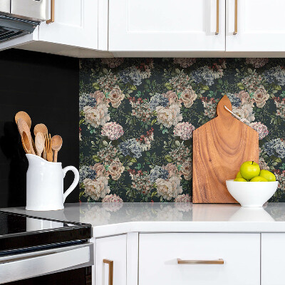 Revestimento de parede Flores coloridas