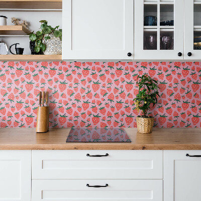 Revestimento decorativo PVC Morango de desenho animado