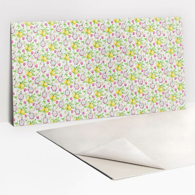 Revestimento decorativo PVC Fruta do dragão e limão