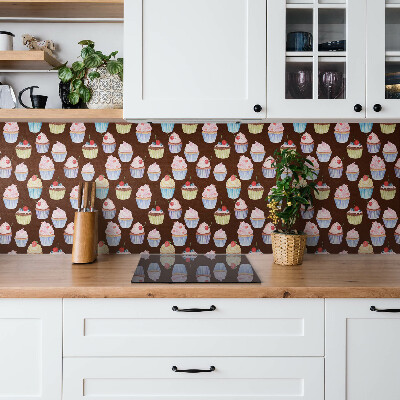 Revestimento de parede Cupcakes de desenho animado